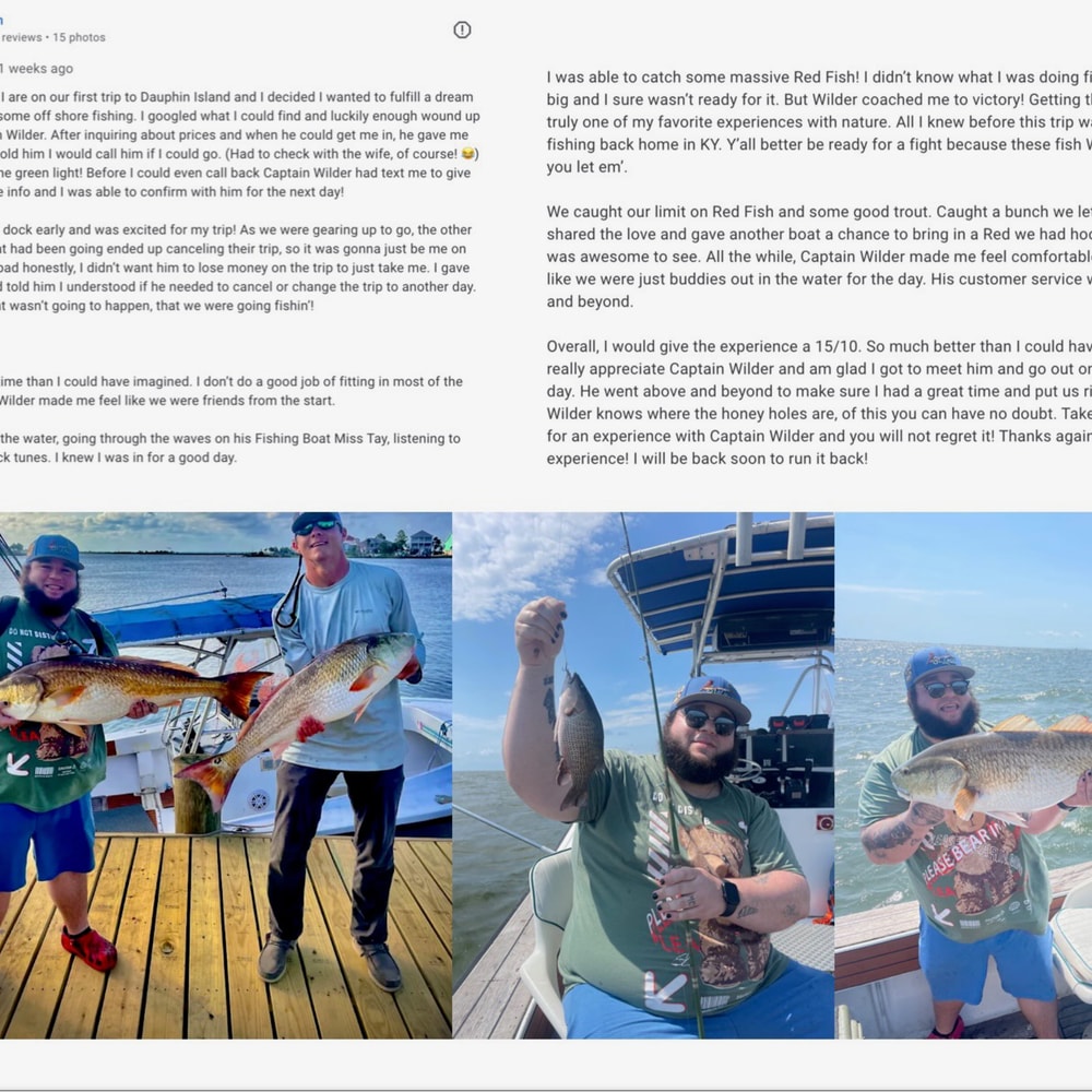 Fishing in Destin