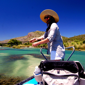 Fishing in Devils River