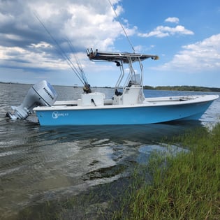 Fishing in Harkers Island