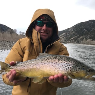 Fishing in Yellowstone River