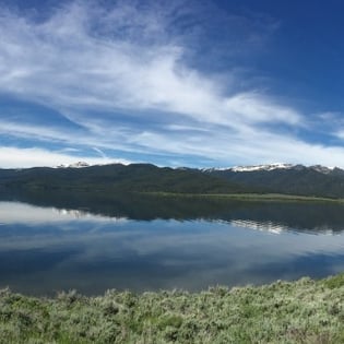 Fishing in Hebgen Lake