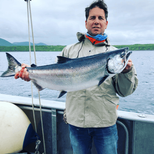 Fishing in Larsen Bay