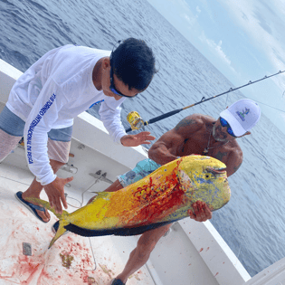 Fishing in San Miguel de Cozumel