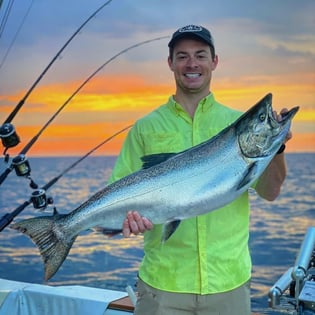 Fishing in Winthrop Harbor