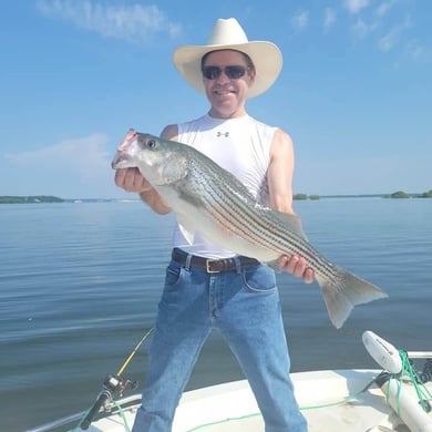 Fishing in Lake Whitney