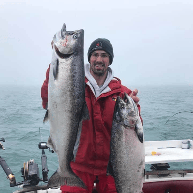 Fishing in Winthrop Harbor