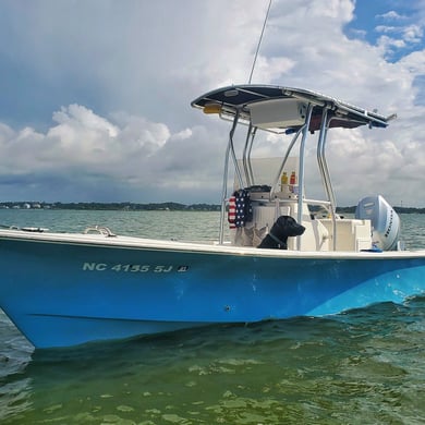 Fishing in Harkers Island