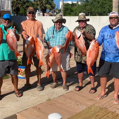 Fishing in Port Isabel