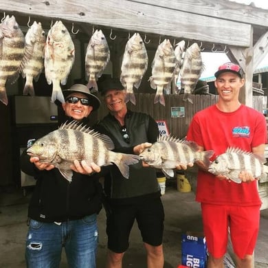 Fishing in Port Isabel