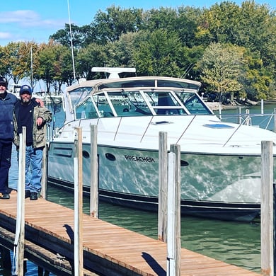 Fishing in Port Clinton