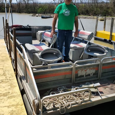 Fishing in Port Clinton