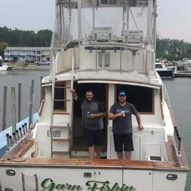 Fishing in Port Clinton