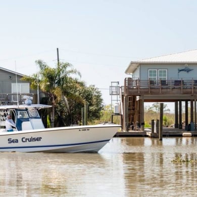 Fishing in Boothville-Venice