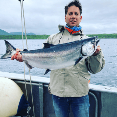 Fishing in Larsen Bay