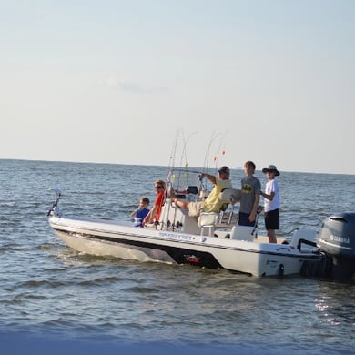 Fishing in Boothville-Venice