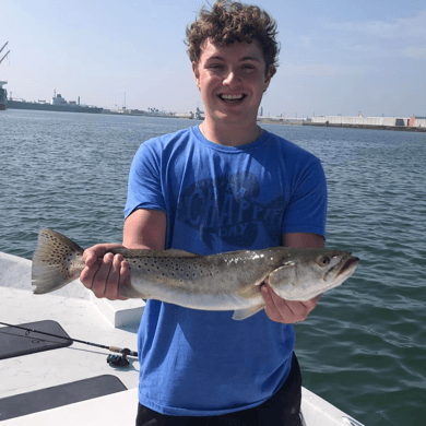 Fishing in Port Isabel