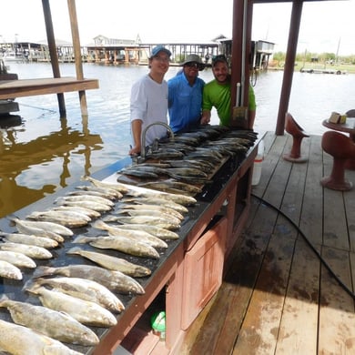 Fishing in Port Sulphur