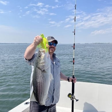 Fishing in Port Washington