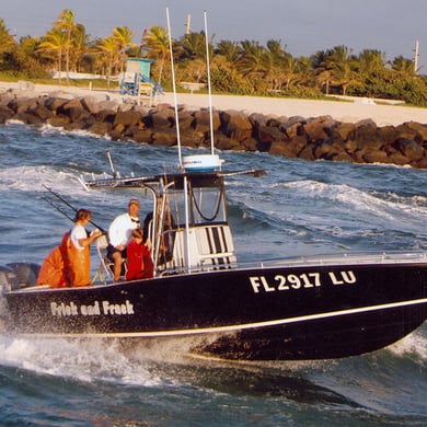 Fishing in Miami Beach