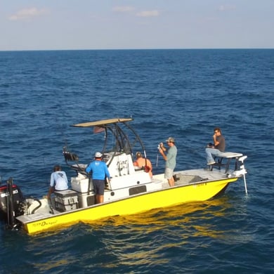 Fishing in Port Isabel