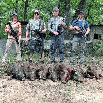 Hunting in Tennessee Colony