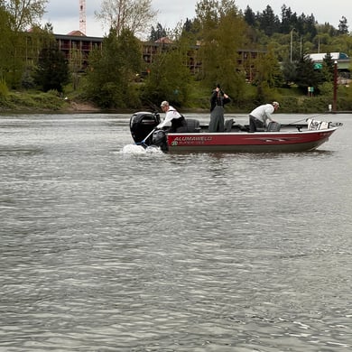 Fishing in Astoria