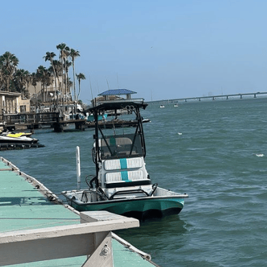 Fishing in Port Isabel