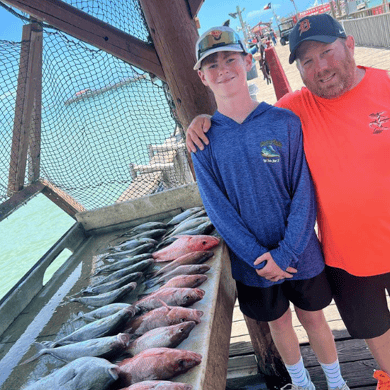 Fishing in Port Isabel