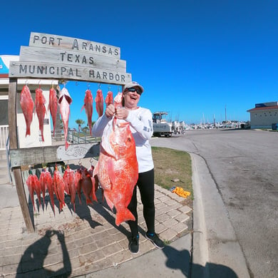 Fishing in Port Aransas