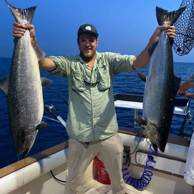 Fishing in Winthrop Harbor