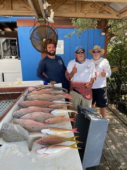 Grunt, Lane Snapper, Mutton Snapper, Yellowtail Snapper fishing in Key West, Florida