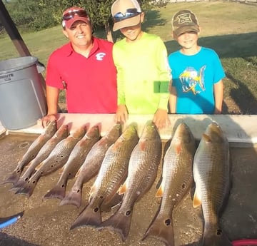 Redfish fishing in San Antonio, Texas