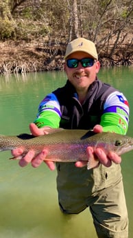 Rainbow Trout Fishing in New Braunfels, Texas