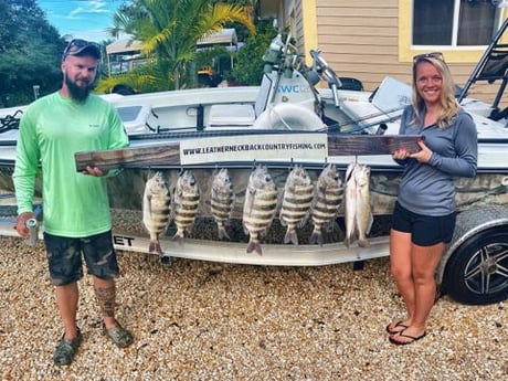 Sheepshead, Speckled Trout Fishing in Tavernier, Florida