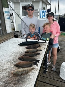 False Albacore, Mangrove Snapper, Perch Fishing in Niceville, Florida