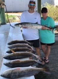 Kingfish, Redfish Fishing in Rockport, Texas