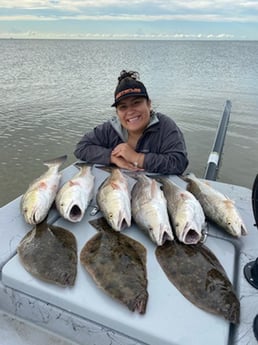 Flounder, Redfish fishing in Matagorda, Texas