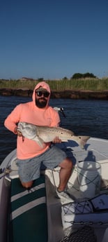 Redfish fishing in Dickinson, TX