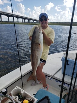 Redfish fishing in Grand Isle, Louisiana