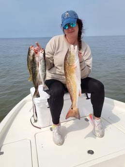 Redfish, Speckled Trout Fishing in New Orleans, Louisiana