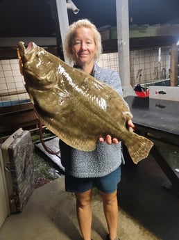 Halibut fishing in Port O&#039;Connor, Texas