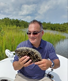 Flounder fishing in St. Augustine, Florida