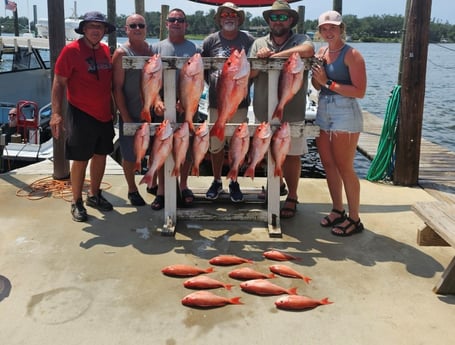 Red Snapper, Vermillion Snapper Fishing in Panama City, Florida