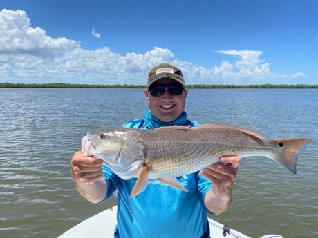 Redfish fishing in Oak Hill, Florida