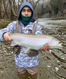 Rainbow Trout Fishing in Conneaut, Ohio
