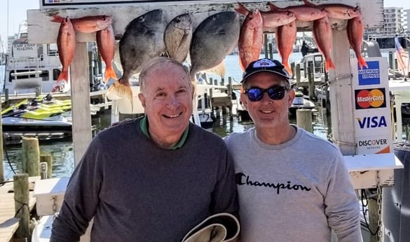 Bream, Triggerfish, Vermillion Snapper fishing in Destin, Florida