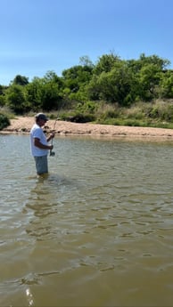 Fishing in Graford, Texas