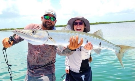 Barracuda fishing in Tavernier, Florida