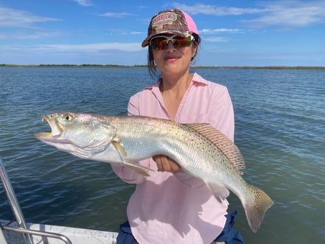 Speckled Trout Fishing in Rockport, Texas