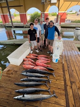 Fishing in Oyster Creek, Texas